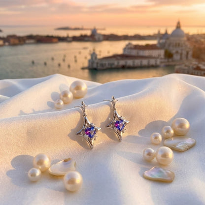 Pendientes Stellar Venice Midnight Mystery