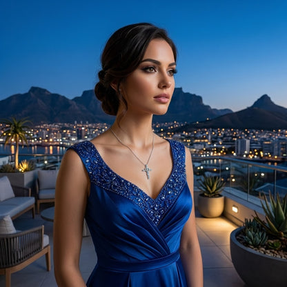 Collar Deep Blue Vintage Collection