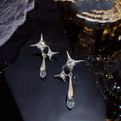 Pendientes Midnight Star Drop Brillo Celestial