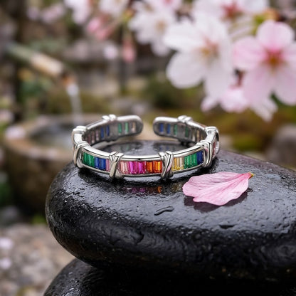Anillo Rainbow Love Sakura Bloom