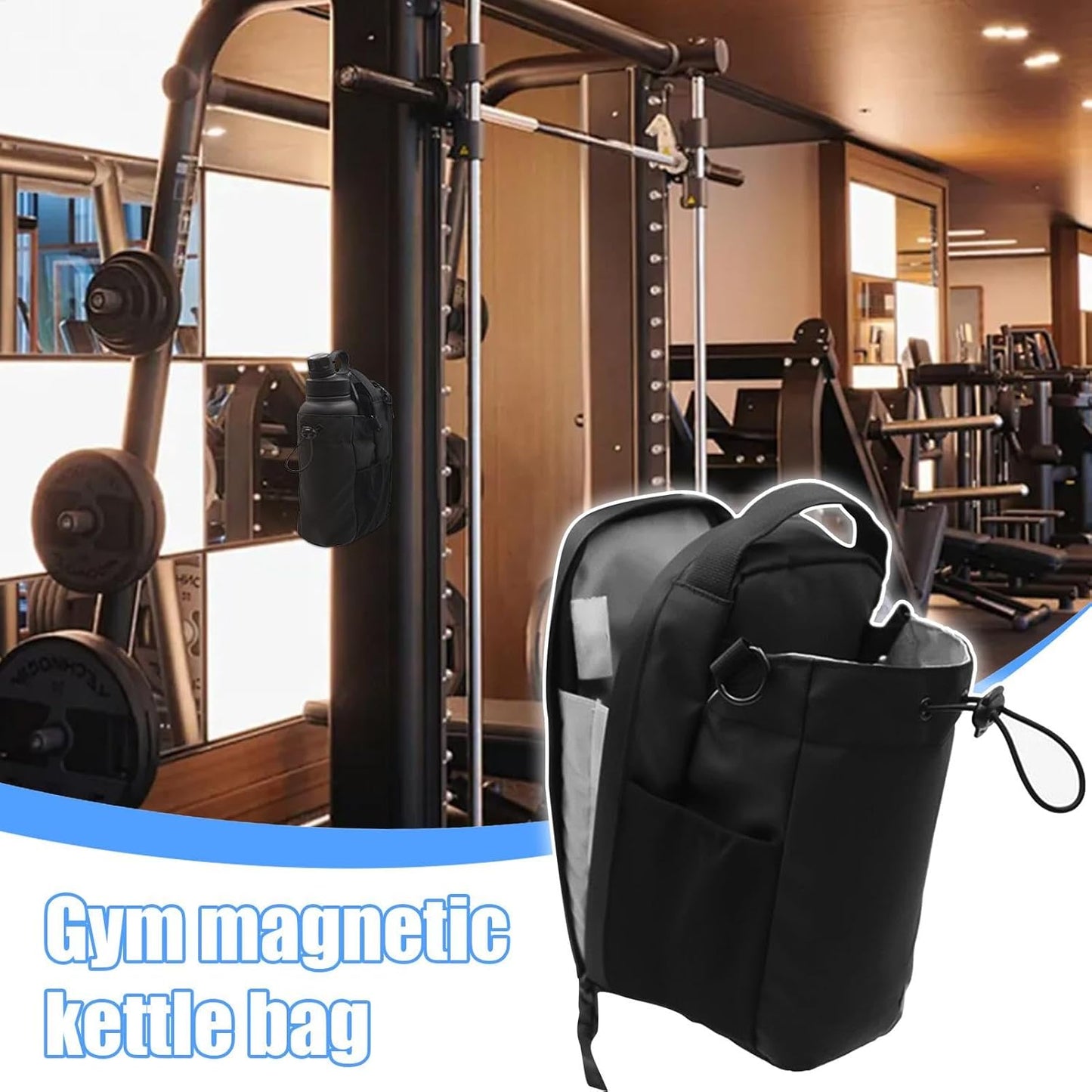 Bolso De Gimnasio Magnético