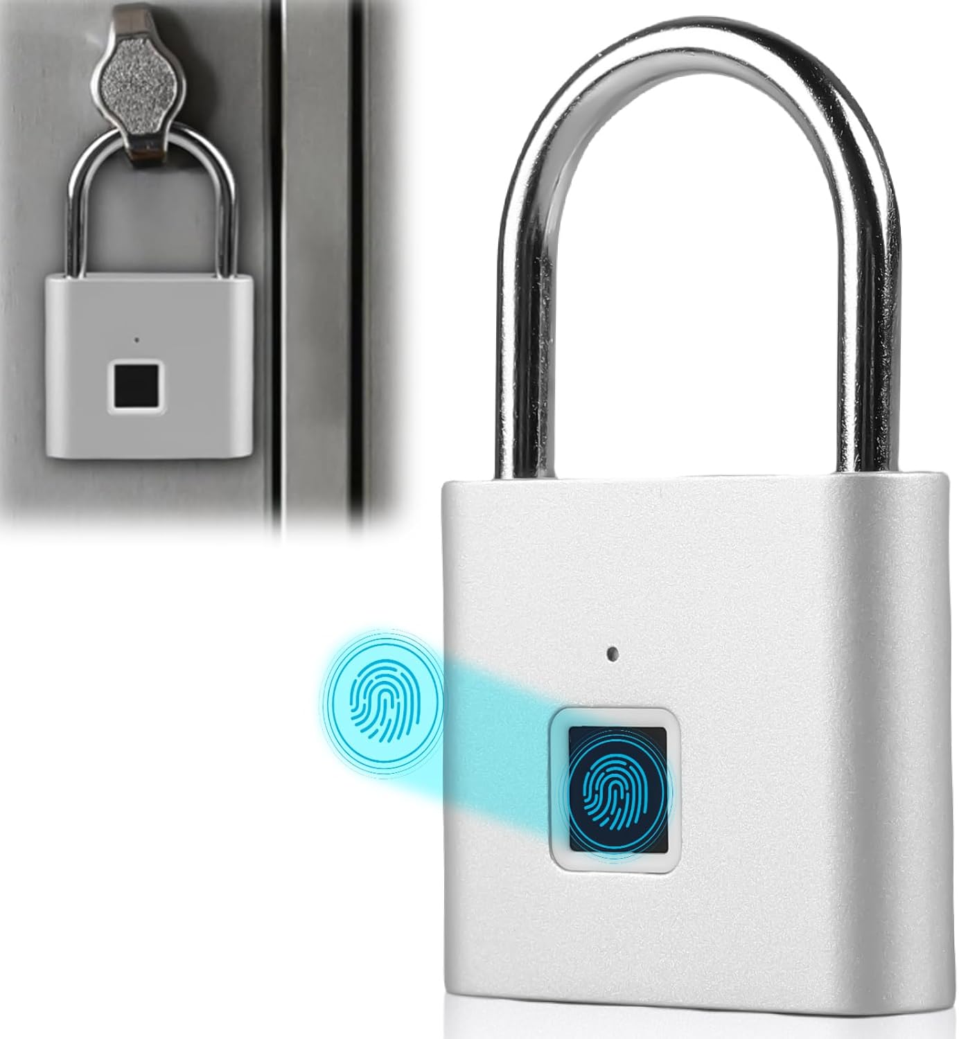 Candado con Huella Dactilar Digital Golden Security