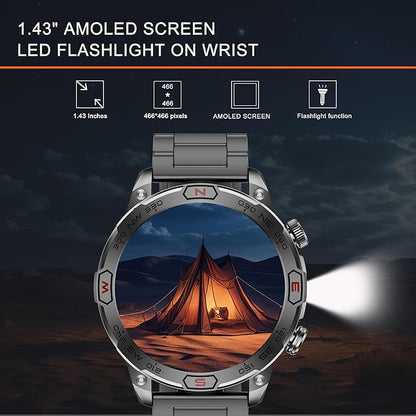 Reloj Inteligente Hombre Smart Watch Deportivo Amoled Screen