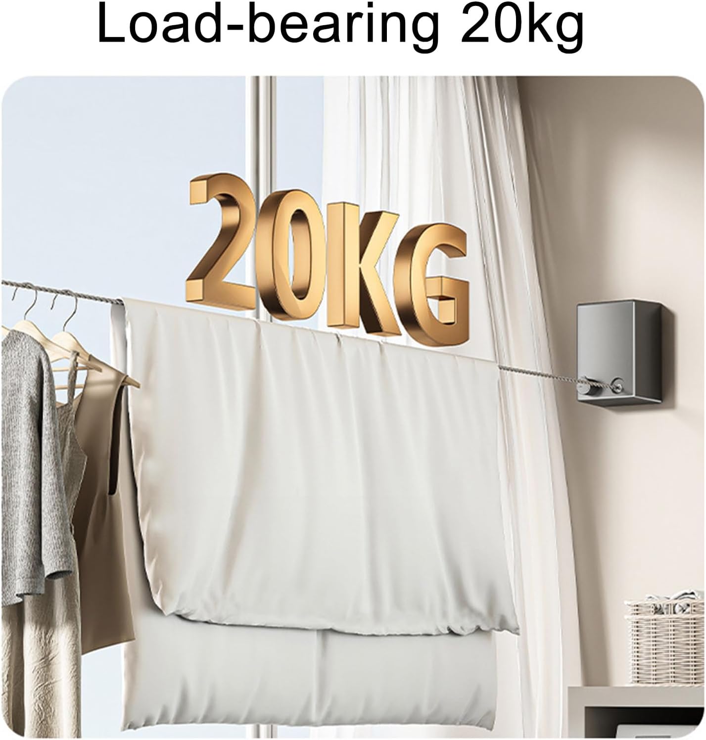 Tendedero Invisible de Pared Free