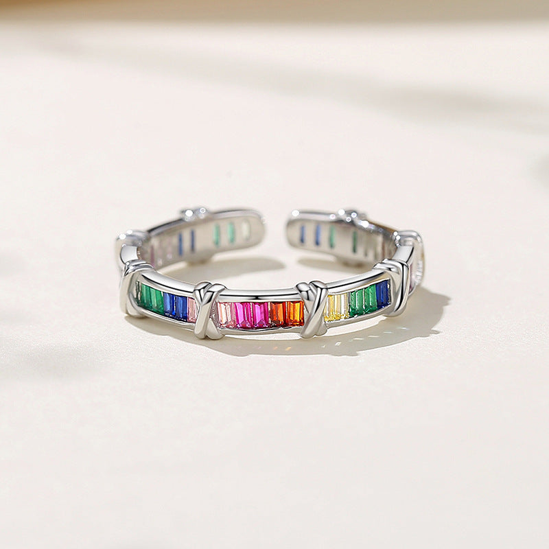 Anillo Rainbow Love