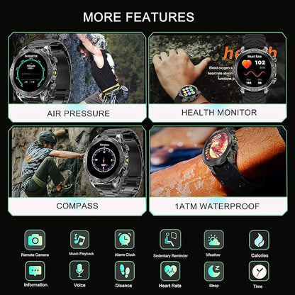 Reloj Inteligente Hombre Smart Watch Deportivo Amoled Screen