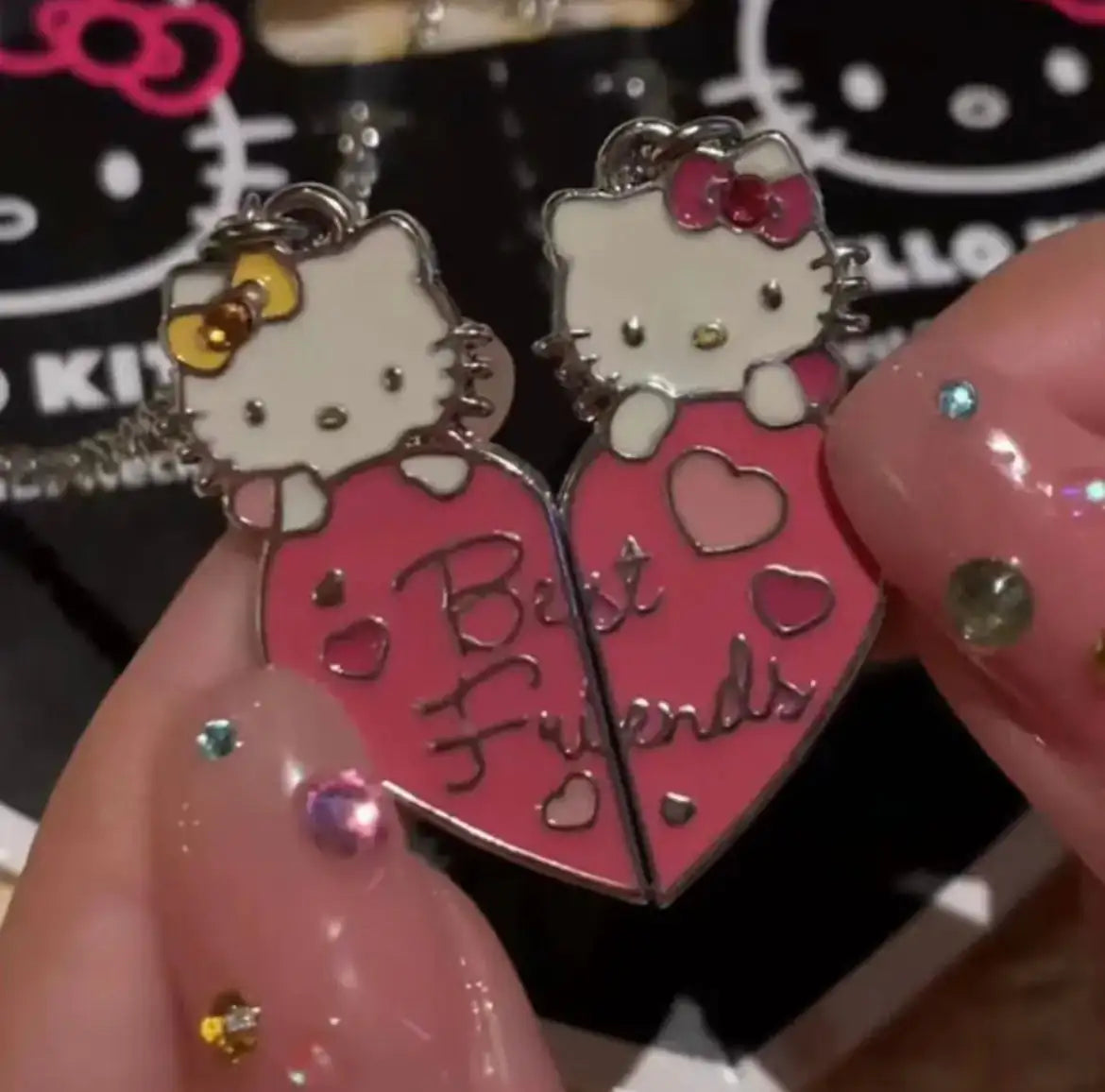 Collar Bestie Hello Kitty Mejores Amigos