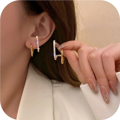 Pendientes de Cristal Fashion
