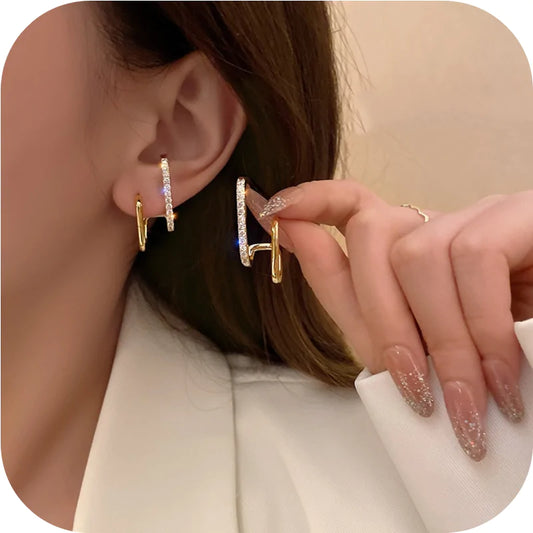 Pendientes de Cristal Fashion