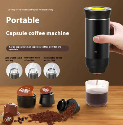 Cafetera Expresso Multicapsulas 3 en 1 Portatil