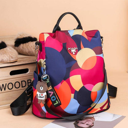 Mochila Impermeable Antirrobo para Mujer Oxford