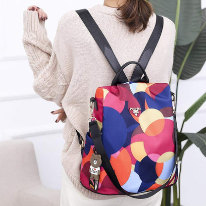 Mochila Impermeable Antirrobo para Mujer Oxford