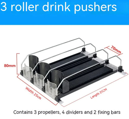 Organizador Automático de Bebidas para Estantes