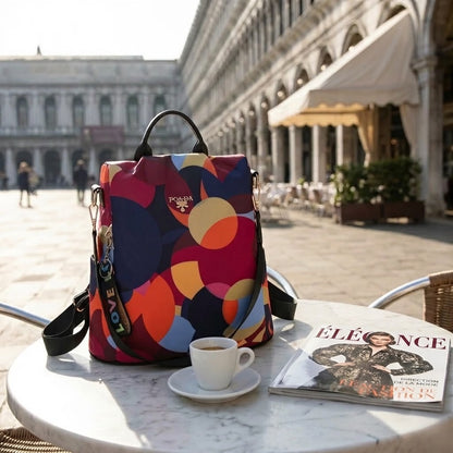 Mochila Impermeable Antirrobo para Mujer Oxford