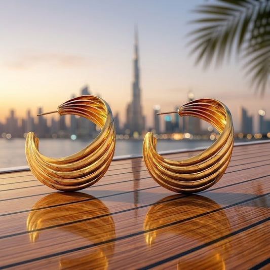 Aretes Dubai Mirage Sculpt