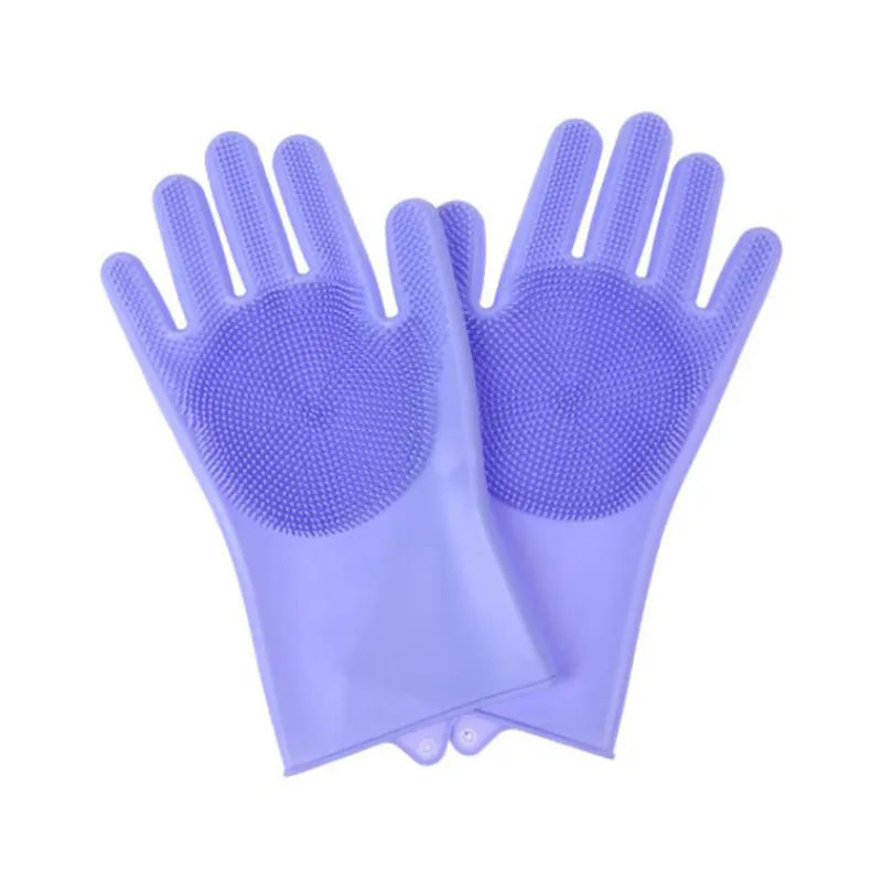 Guantes Mágicos de Silicona para Lavar Platos