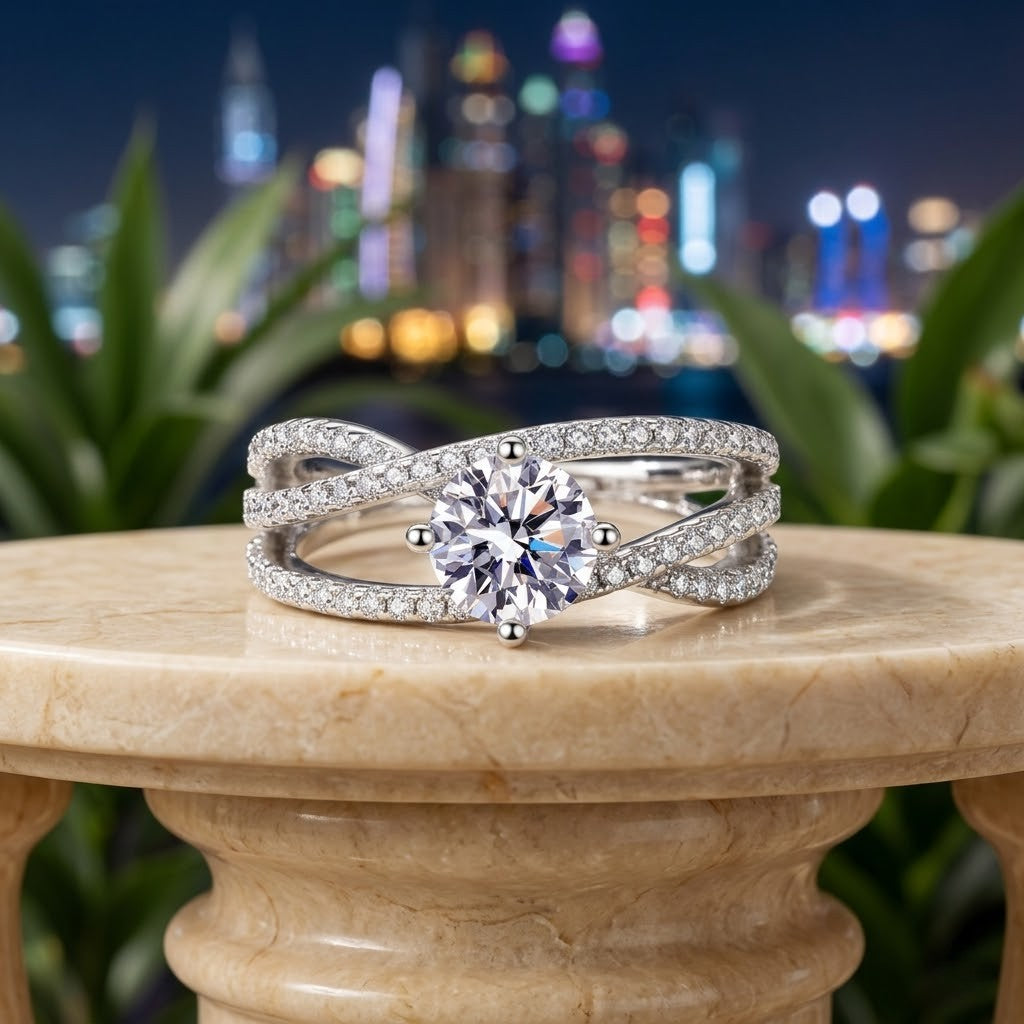 Anillo Starlight Pavé Arabian Luxe