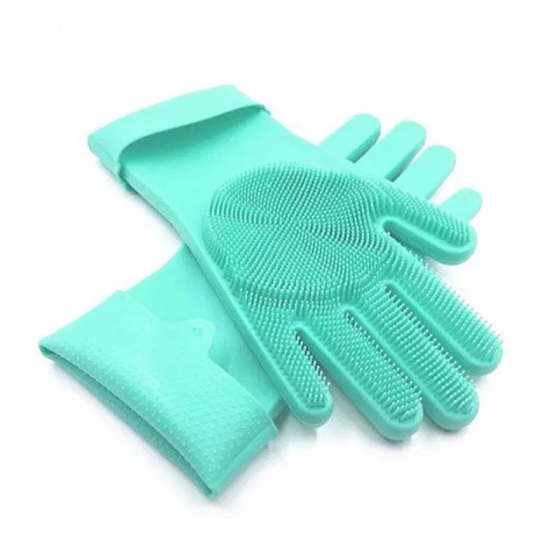 Guantes Mágicos de Silicona para Lavar Platos