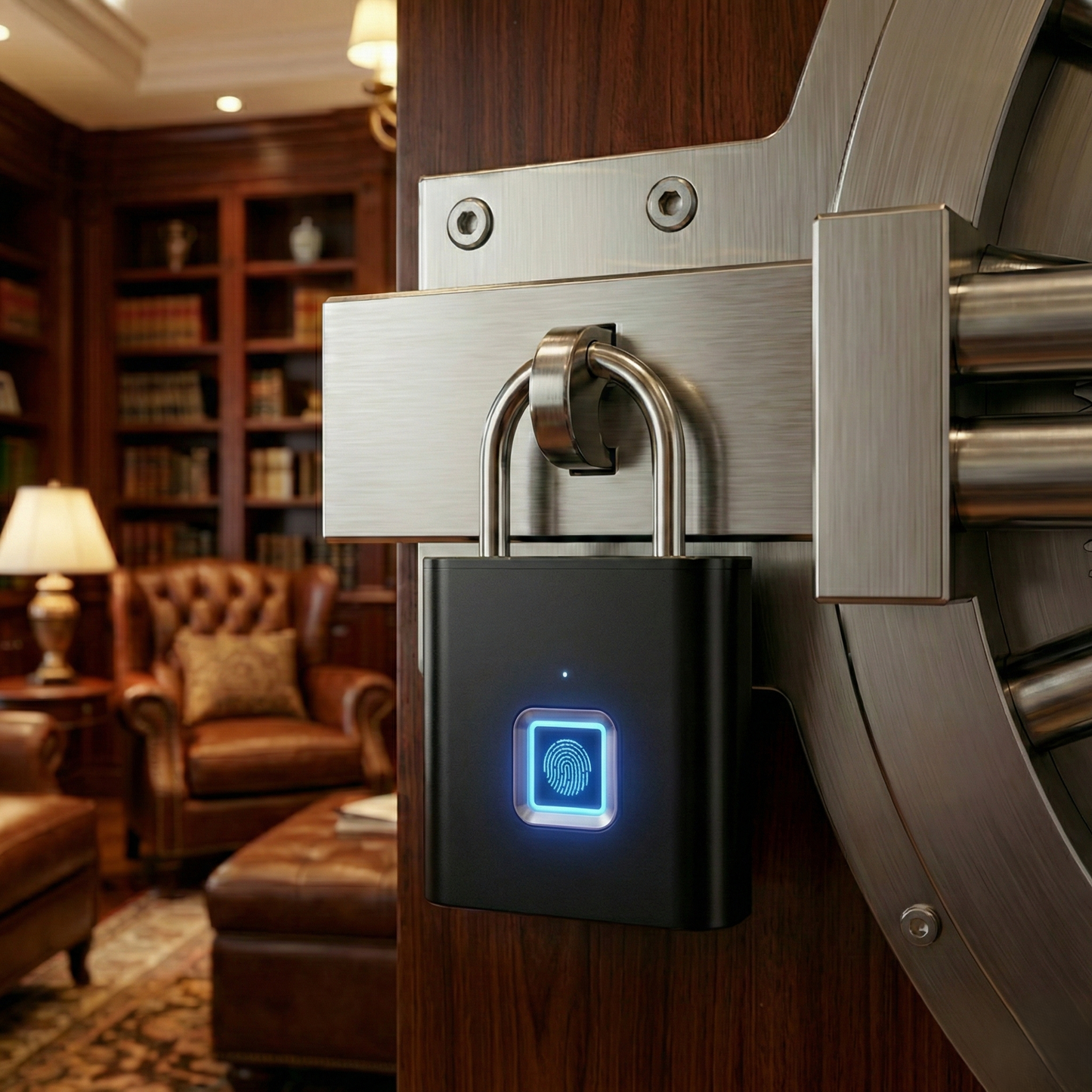 Candado con Huella Dactilar Digital Golden Security