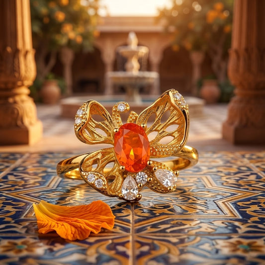 Anillo Butterfly Desert Empress