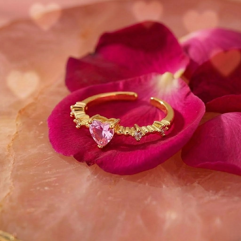 Anillo Pink Heart