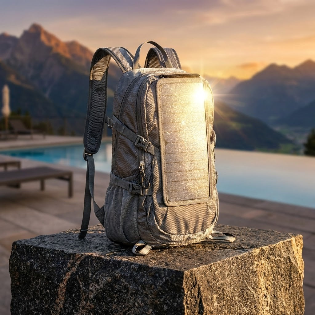 Mochila Solar Nova Summit para Senderismo con Carga Ilimitada