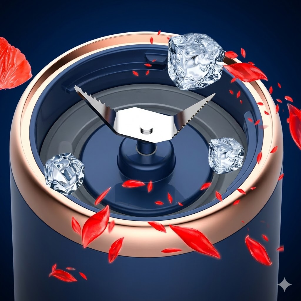 Batidora Portátil Vitality Exprimidor Eléctrico Recargable