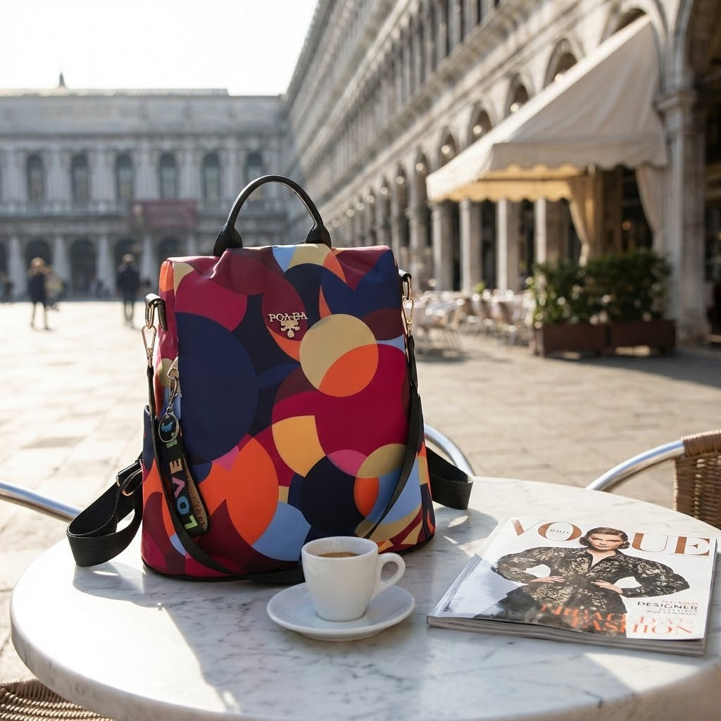 Mochila Impermeable Antirrobo para Mujer Oxford