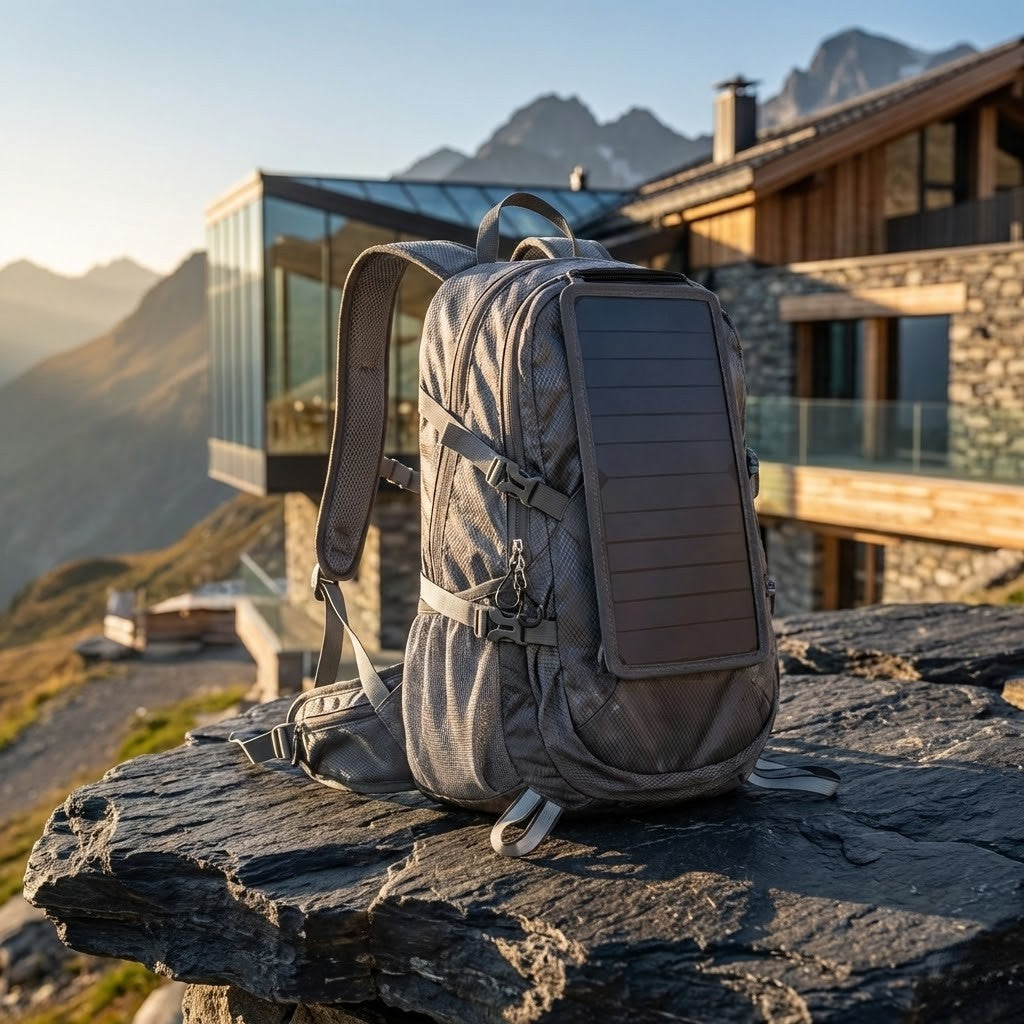 Mochila Solar Nova Summit para Senderismo con Carga Ilimitada