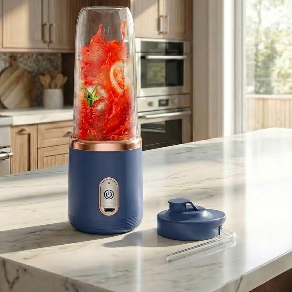 Batidora Portátil Vitality Exprimidor Eléctrico Recargable