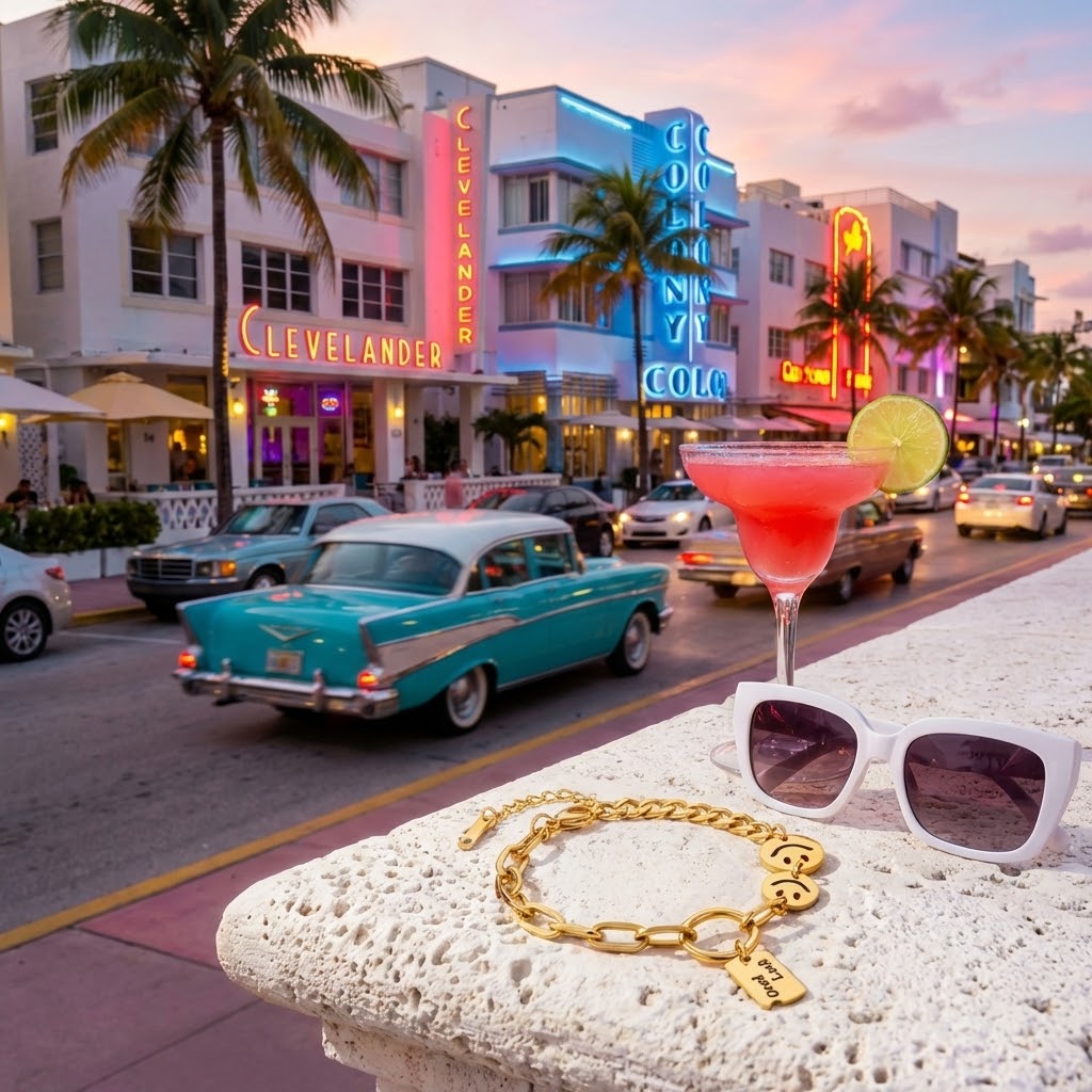 Pulsera Infinity Luck 18K Miami Edition