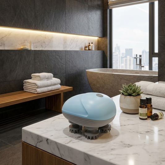 ZenScalp™ Masajeador de Cabeza Eléctrico Antiestrés Inalámbrico