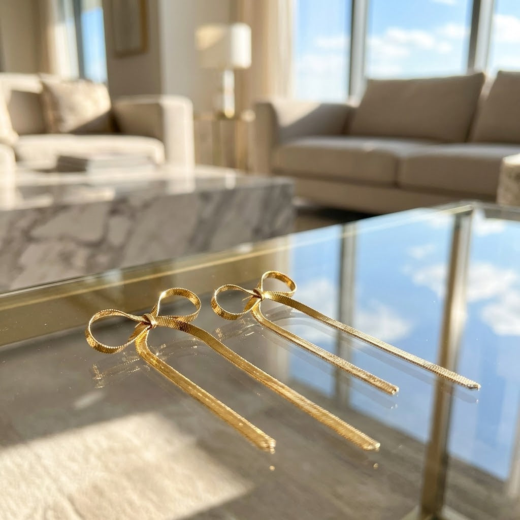 Pendientes Bow Earrings a Touch of Luxury