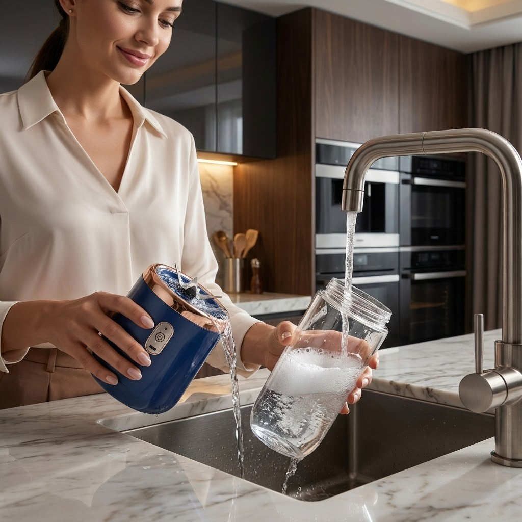 Batidora Portátil Vitality Exprimidor Eléctrico Recargable