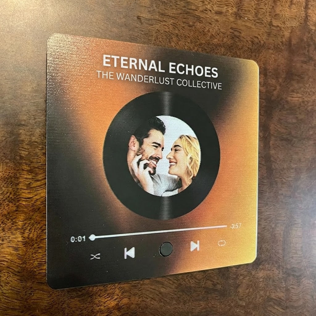 Imán de Refrigerador con Música Personalizado