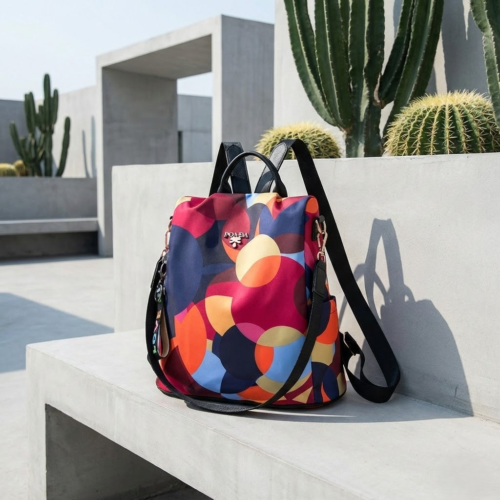 Mochila Impermeable Antirrobo para Mujer Oxford