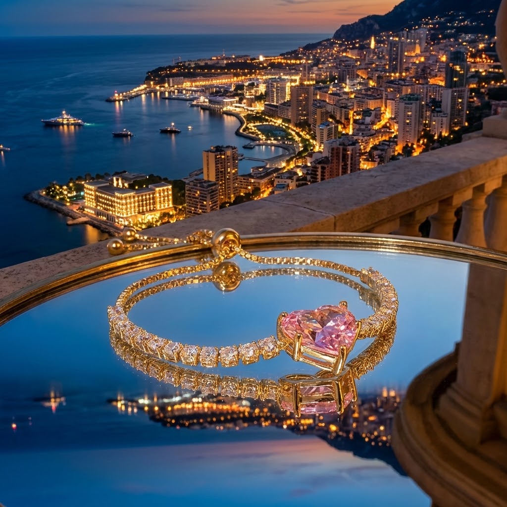 Pulsera Love Eternal Sparkle 18K Monaco Edition