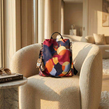Mochila Impermeable Antirrobo para Mujer Oxford