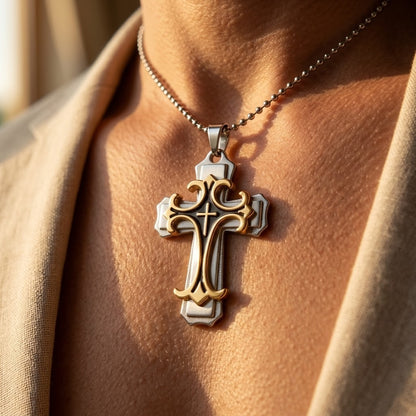 Collar Sacred Shine Urban Cross