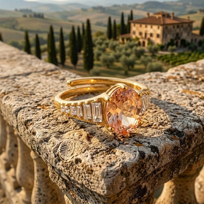 Anillo Oval Royal Medici Collection