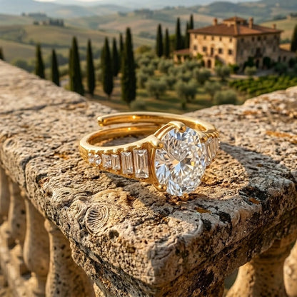 Anillo Oval Royal Medici Collection