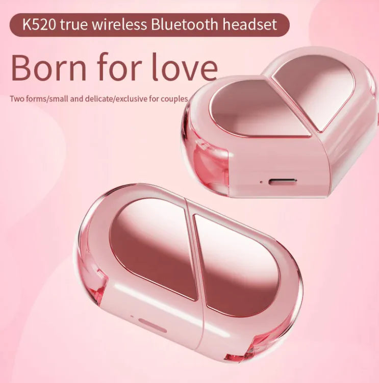 Auriculares Giratorios Corazón Creativos K520 Love