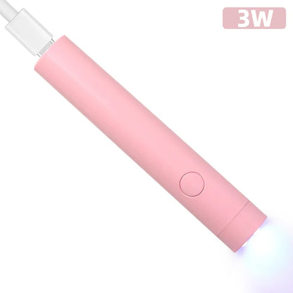 Mini Lámpara LED UV Portátil para Uñas